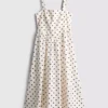 Traumfund | Midi-Kleid mit Korsett und quadratischem Ausschnitt