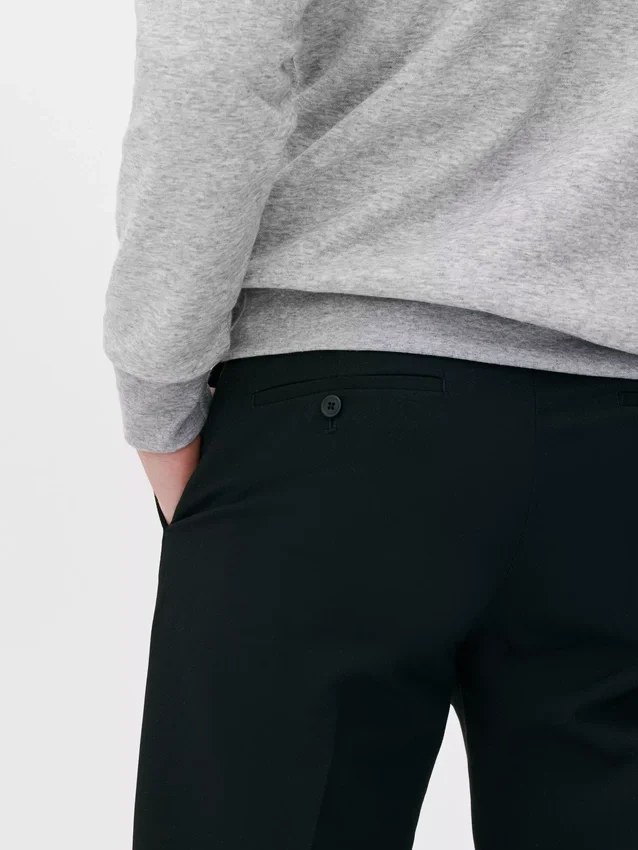 Twillhose mit geradem Bein