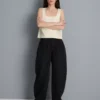 Ultimative Baumwoll-Denim-Jeans mit ausgestelltem Bein