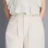 Ultimative Baumwoll-Denim-Jeans mit ausgestelltem Bein