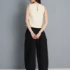 Ultimative Baumwoll-Denim-Jeans mit ausgestelltem Bein
