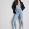 Ultimative Skinny-Jeans mit hoher Taille