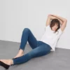 Ultimative Skinny-Jeans mit hoher Taille