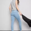 Ultimative Skinny-Jeans mit hoher Taille