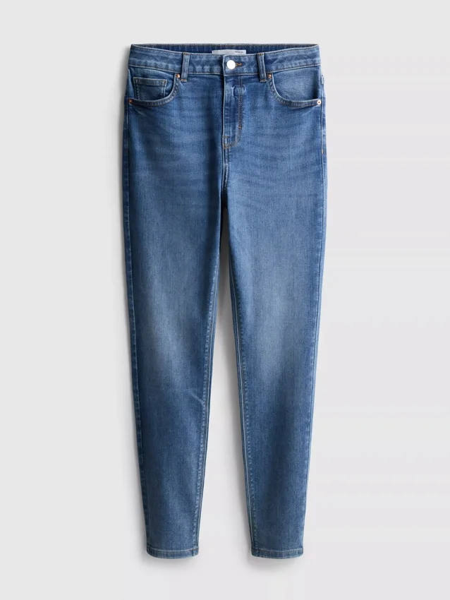 Ultimative Skinny-Jeans mit hoher Taille