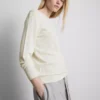 Unverzichtbare Strickjacke mit Rundhalsausschnitt