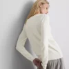 Unverzichtbare Strickjacke mit Rundhalsausschnitt