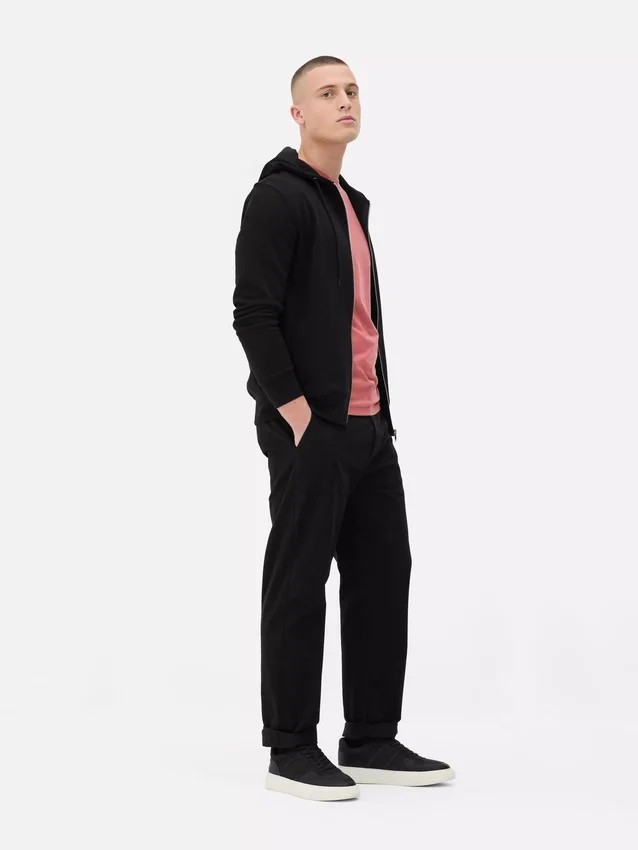 Unverzichtbarer Hoodie mit Reissverschluss