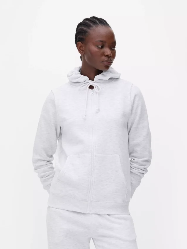Unverzichtbarer Hoodie mit Reissverschluss