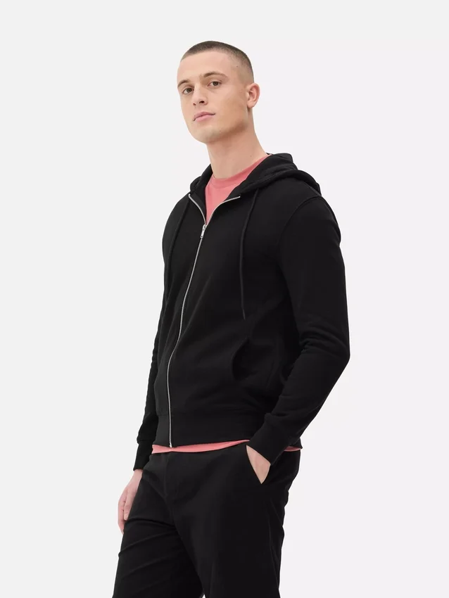 Unverzichtbarer Hoodie mit Reissverschluss