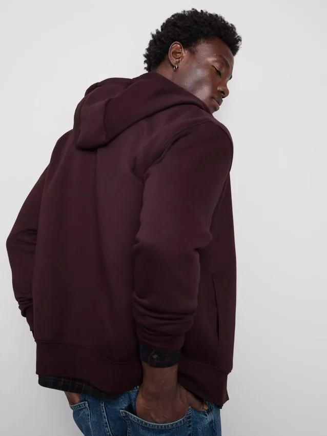 Unverzichtbarer Hoodie mit Reissverschluss