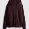 Unverzichtbarer Hoodie mit Reissverschluss