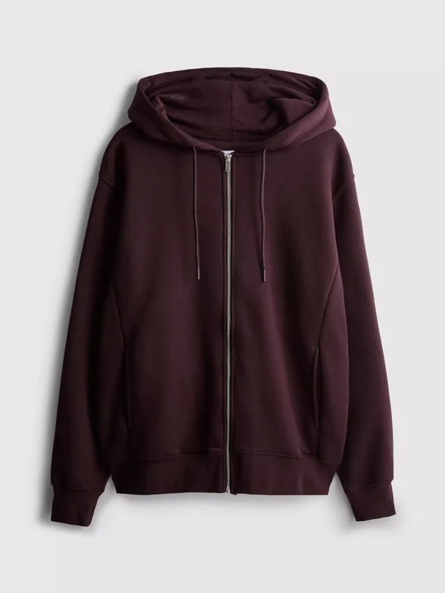 Unverzichtbarer Hoodie mit Reissverschluss
