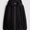 Unverzichtbarer Hoodie mit Reissverschluss