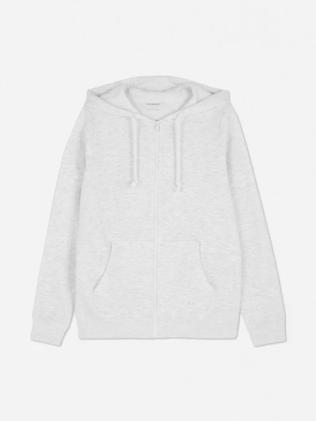 Unverzichtbarer Hoodie mit Reissverschluss