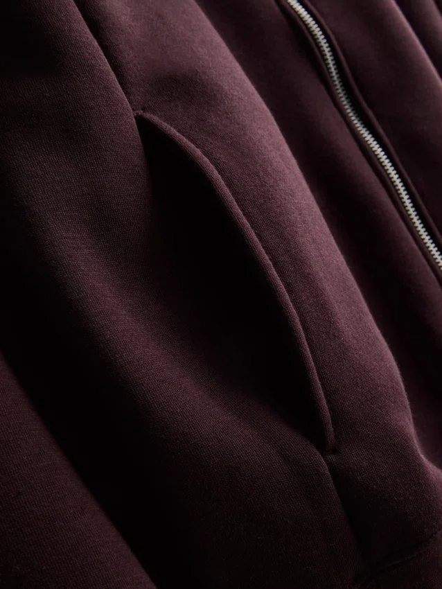 Unverzichtbarer Hoodie mit Reissverschluss