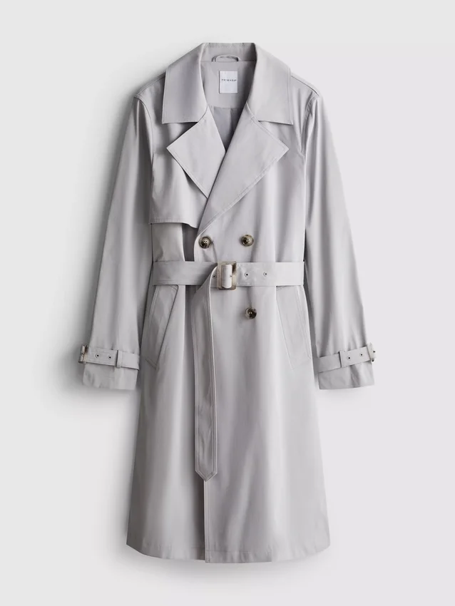 Unverzichtbarer Trenchcoat mit Gürtel