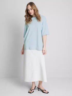 Unverzichtbares Oversize-Baumwoll-T-Shirt