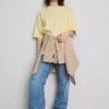 Unverzichtbares Oversize-Baumwoll-T-Shirt