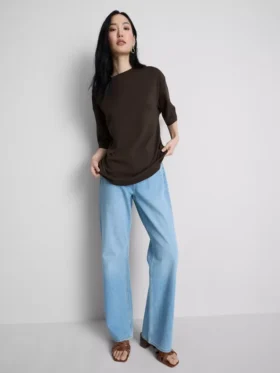 Unverzichtbares Oversize-Baumwoll-T-Shirt