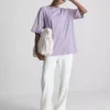 Unverzichtbares Oversize-Baumwoll-T-Shirt