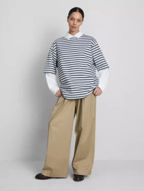 Unverzichtbares Oversize-Baumwoll-T-Shirt