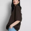 Unverzichtbares Oversize-Baumwoll-T-Shirt