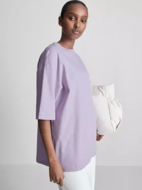 Unverzichtbares Oversize-Baumwoll-T-Shirt