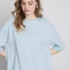 Unverzichtbares Oversize-Baumwoll-T-Shirt