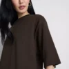 Unverzichtbares Oversize-Baumwoll-T-Shirt