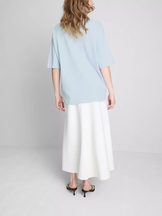 Unverzichtbares Oversize-Baumwoll-T-Shirt