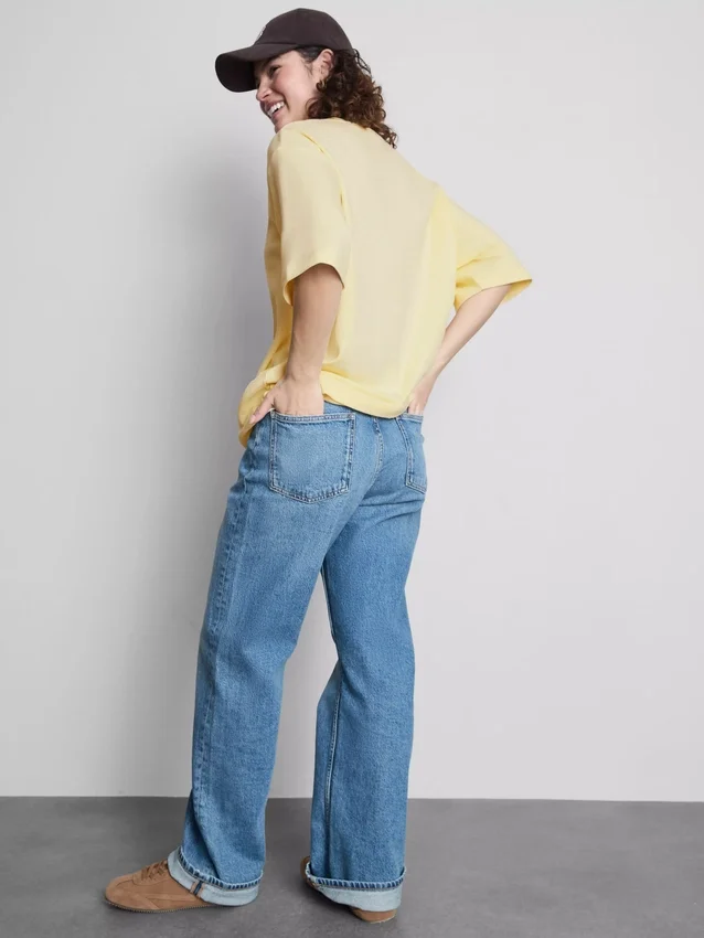 Unverzichtbares Oversize-Baumwoll-T-Shirt