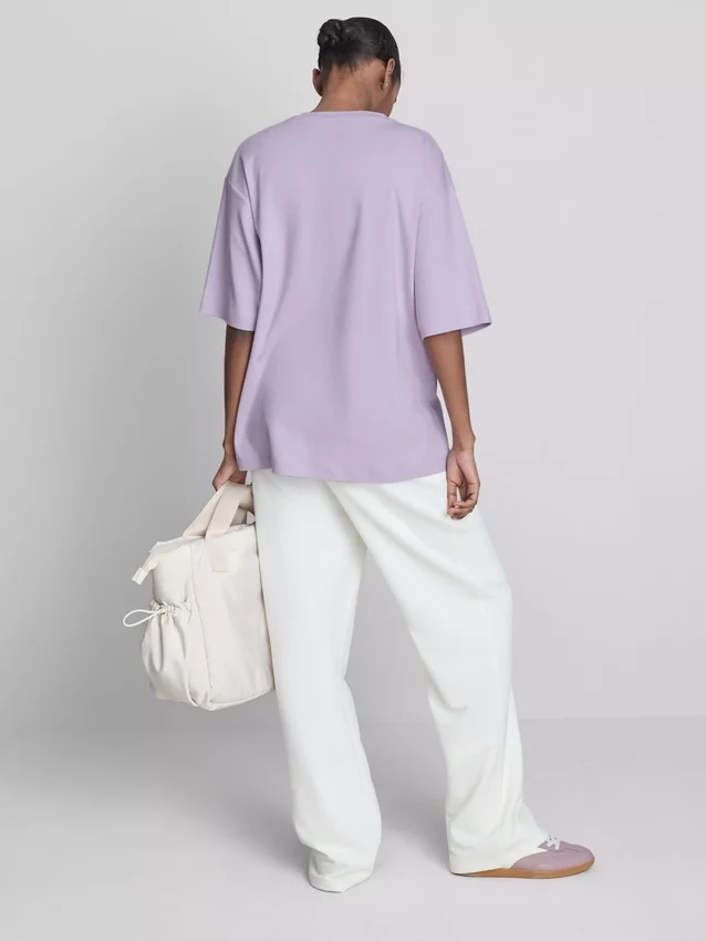 Unverzichtbares Oversize-Baumwoll-T-Shirt
