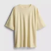 Unverzichtbares Oversize-Baumwoll-T-Shirt