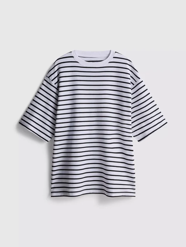 Unverzichtbares Oversize-Baumwoll-T-Shirt