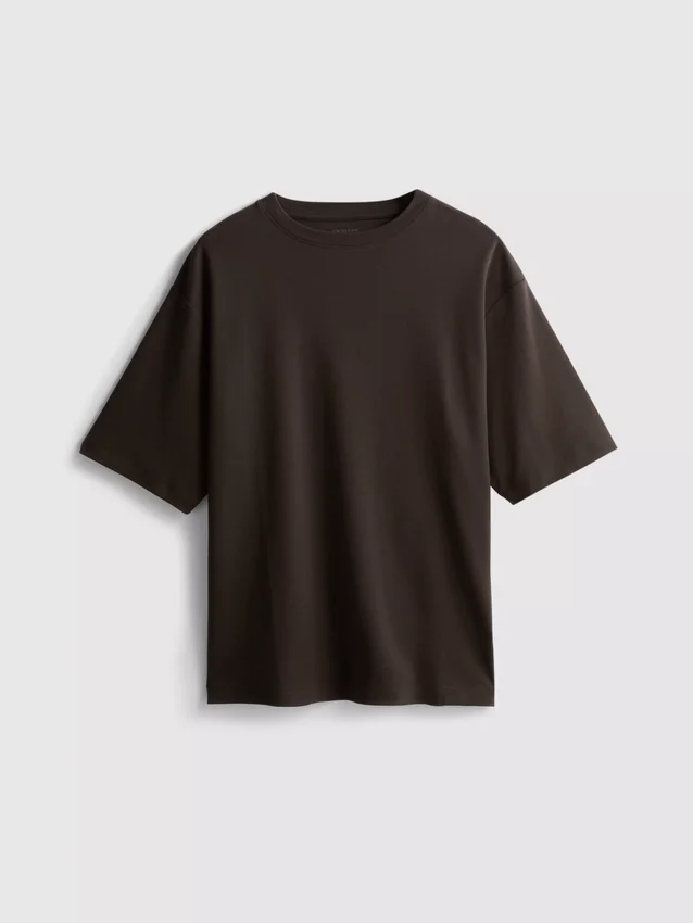 Unverzichtbares Oversize-Baumwoll-T-Shirt