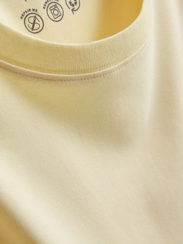 Unverzichtbares Oversize-Baumwoll-T-Shirt