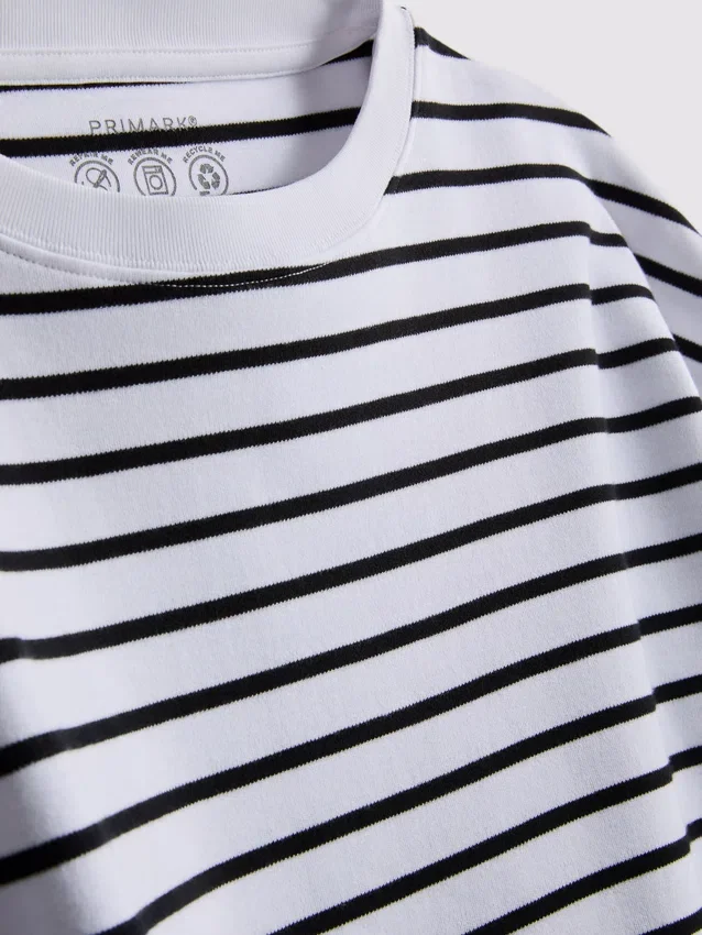 Unverzichtbares Oversize-Baumwoll-T-Shirt