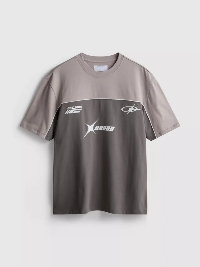 Urban Studio zweifarbiges T-Shirt