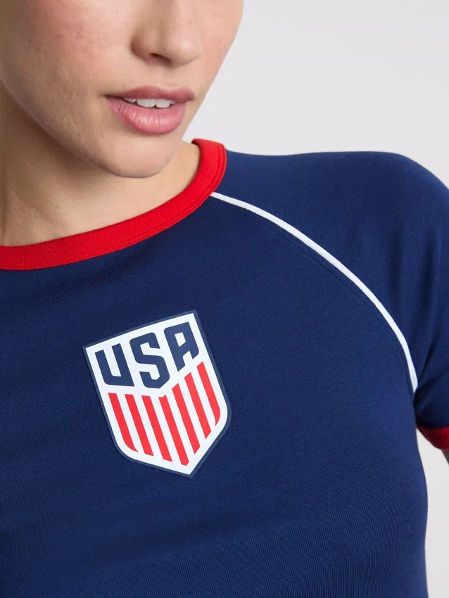 USA Longline-Baby-T-Shirt