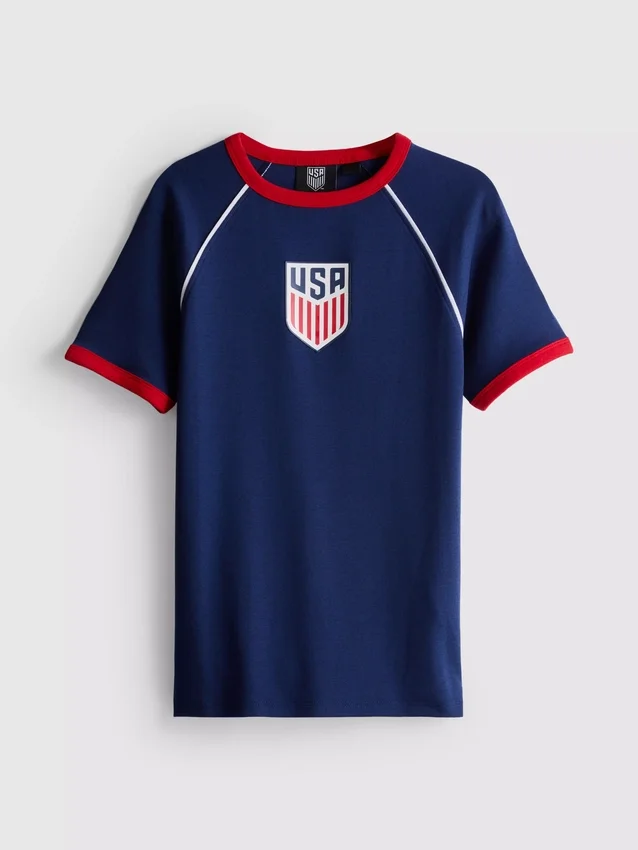 USA Longline-Baby-T-Shirt