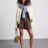 Utility-Shorts aus Baumwoll-Denim