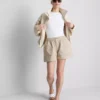 Utility-Shorts aus Baumwoll-Denim