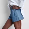 Utility-Shorts aus Baumwoll-Denim