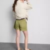 Utility-Shorts aus Baumwoll-Denim