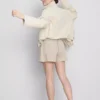 Utility-Shorts aus Baumwoll-Denim