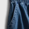 Utility-Shorts aus Baumwoll-Denim