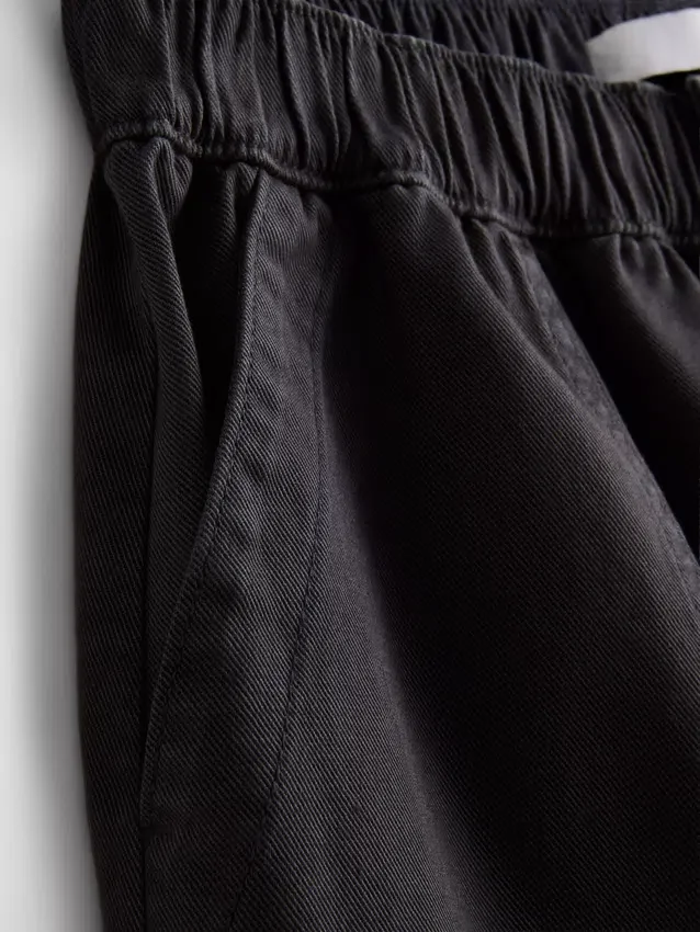 Utility-Shorts aus Baumwoll-Denim
