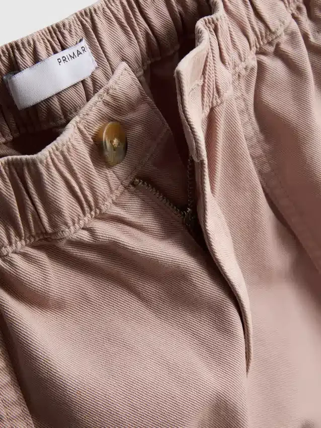 Utility-Shorts aus Baumwoll-Denim