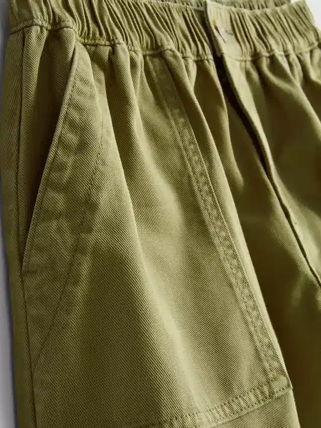 Utility-Shorts aus Baumwoll-Denim